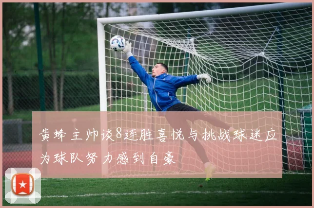 黄蜂主帅谈8连胜喜悦与挑战球迷应为球队努力感到自豪