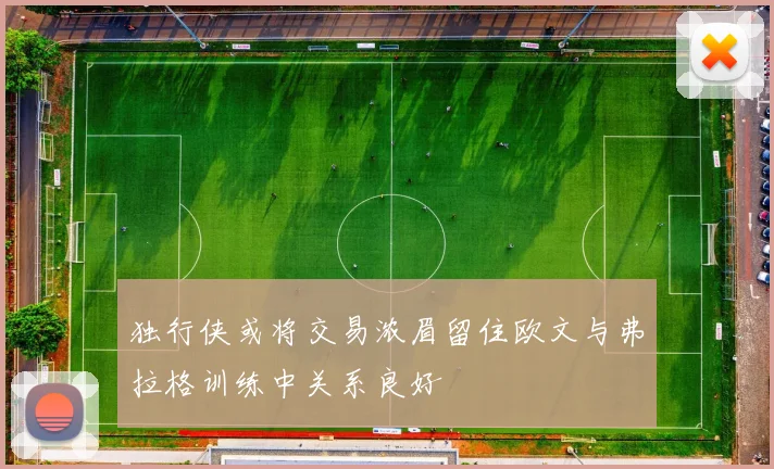 独行侠或将交易浓眉留住欧文与弗拉格训练中关系良好